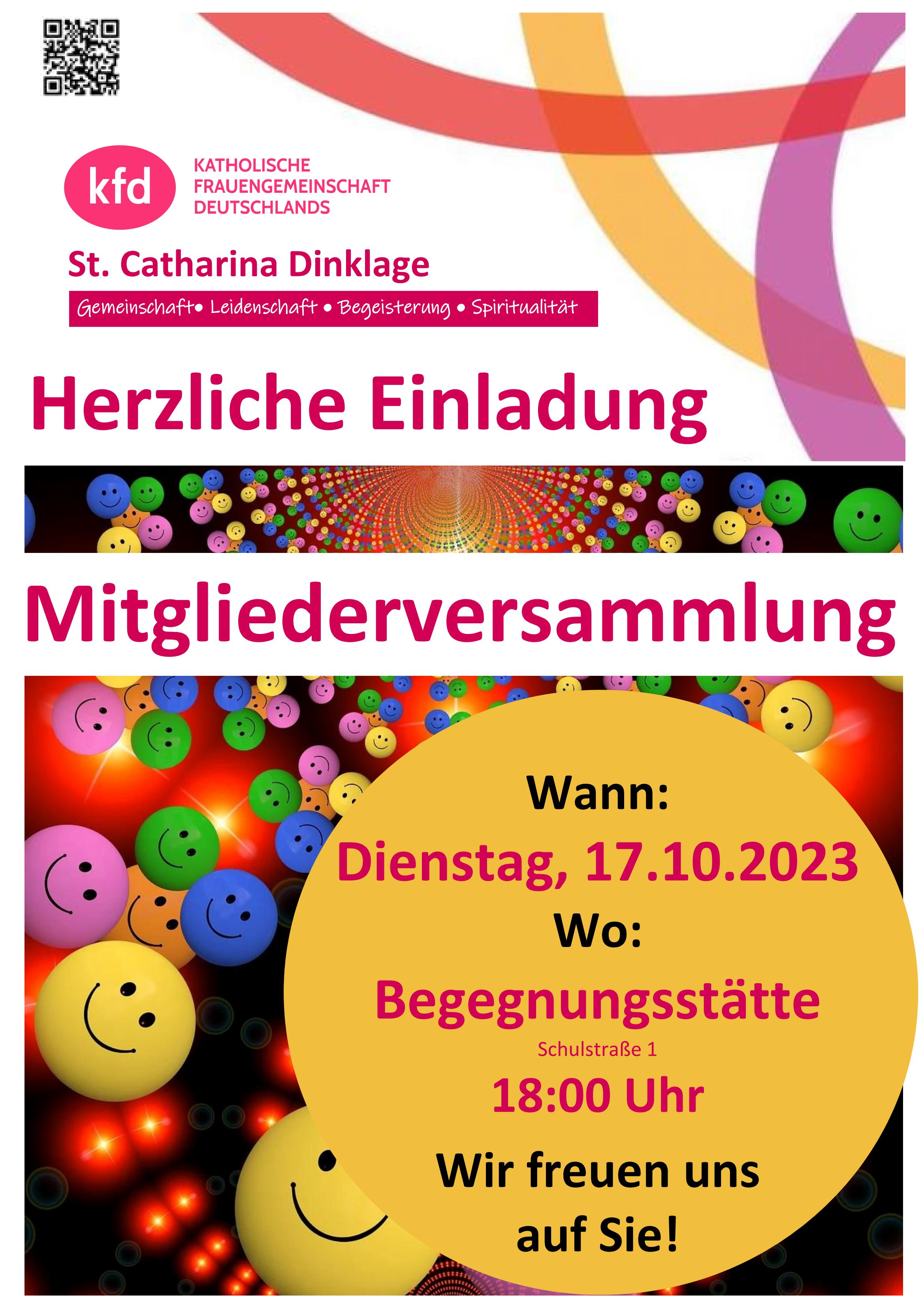 Mitgliederversammlung